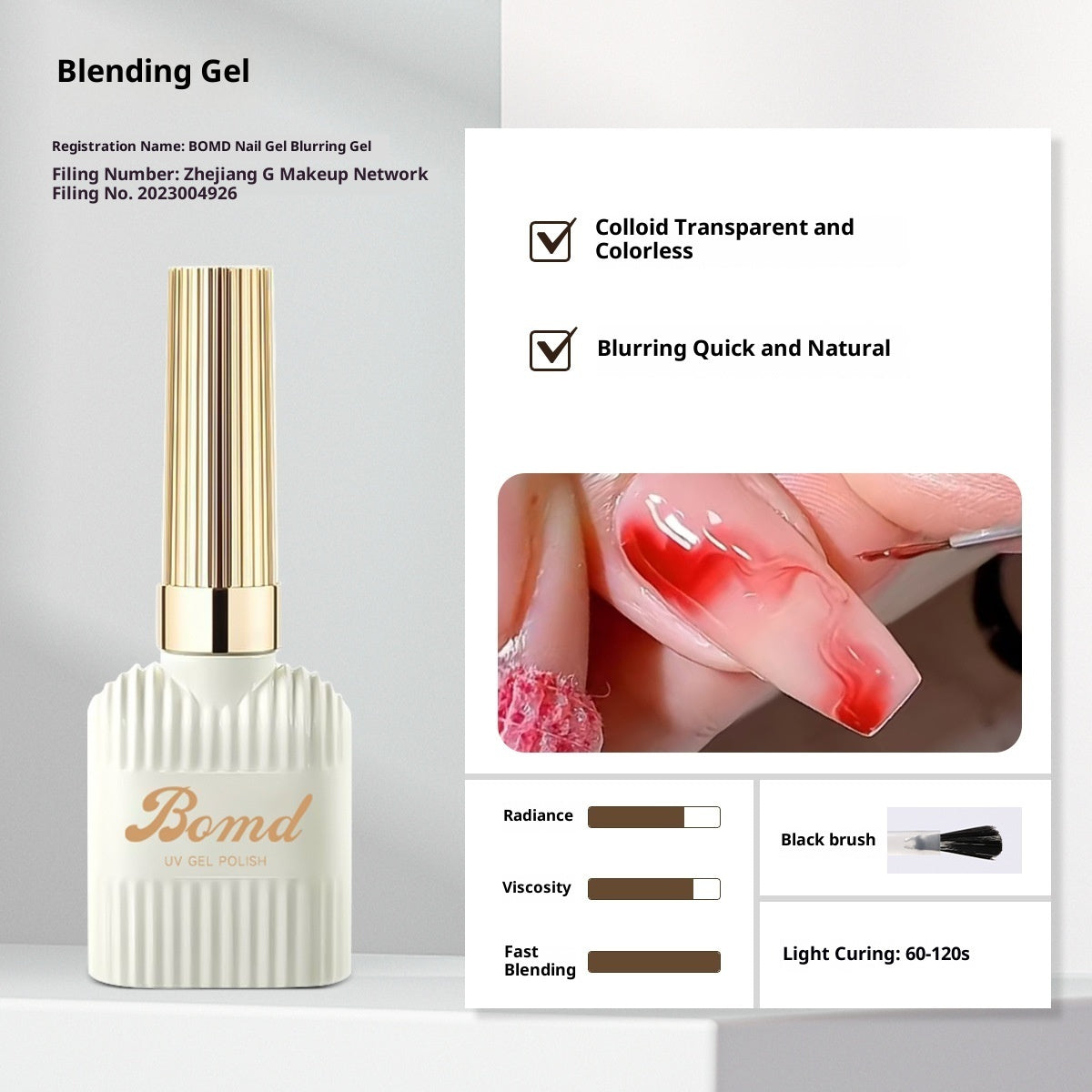 Bomd Construction Of Nail Polish Adhesive By Smudging Of Primer And Seal Coat