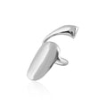 Glossy nail ring