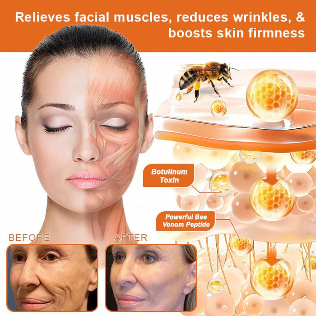 Portable Home Bee Facial Delicate Cream