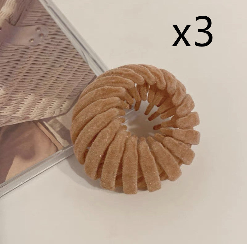 Maruko Hair Ornaments Bird's Nest Hair Tie Lazy Hairpin