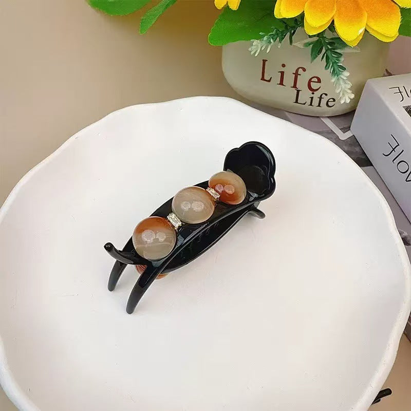 Female Creative Korean Version Temperament Pea Barrettes