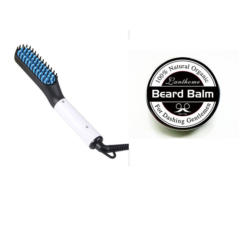 Men's multi-function straight hair comb