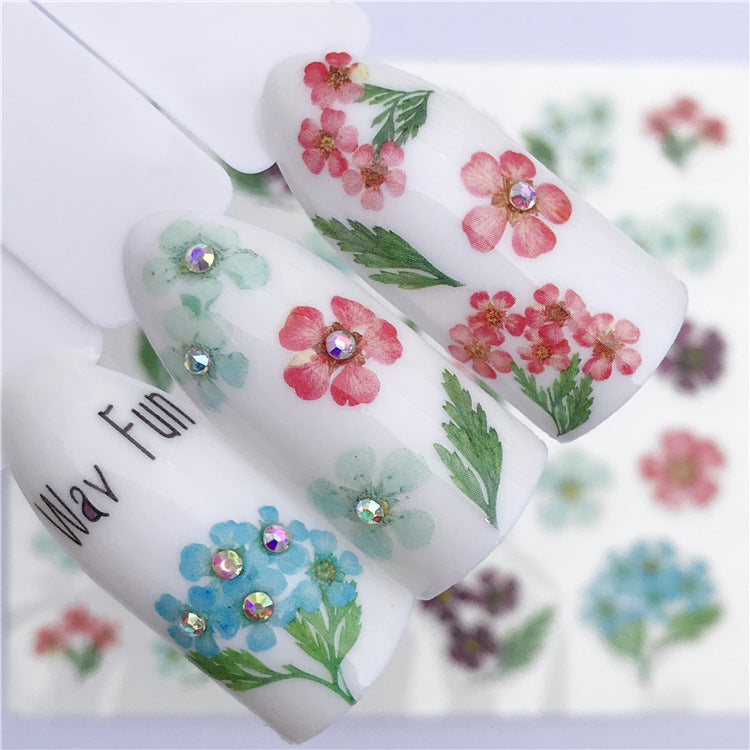 Boho Nail Art Sticker Beautiful Cute Cat Elk Christmas
