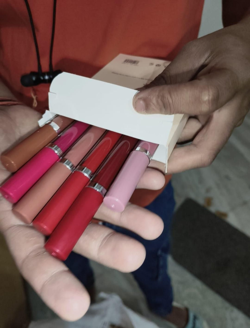 Feel High Metallic Lipstick Set of 6 (Shade A)