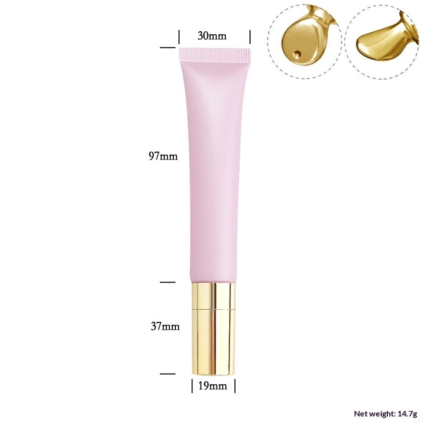 Cosmetic Tube Zinc Alloy Ceramic Massage Head Droplet Cap Serum Eye Cream Lipstick