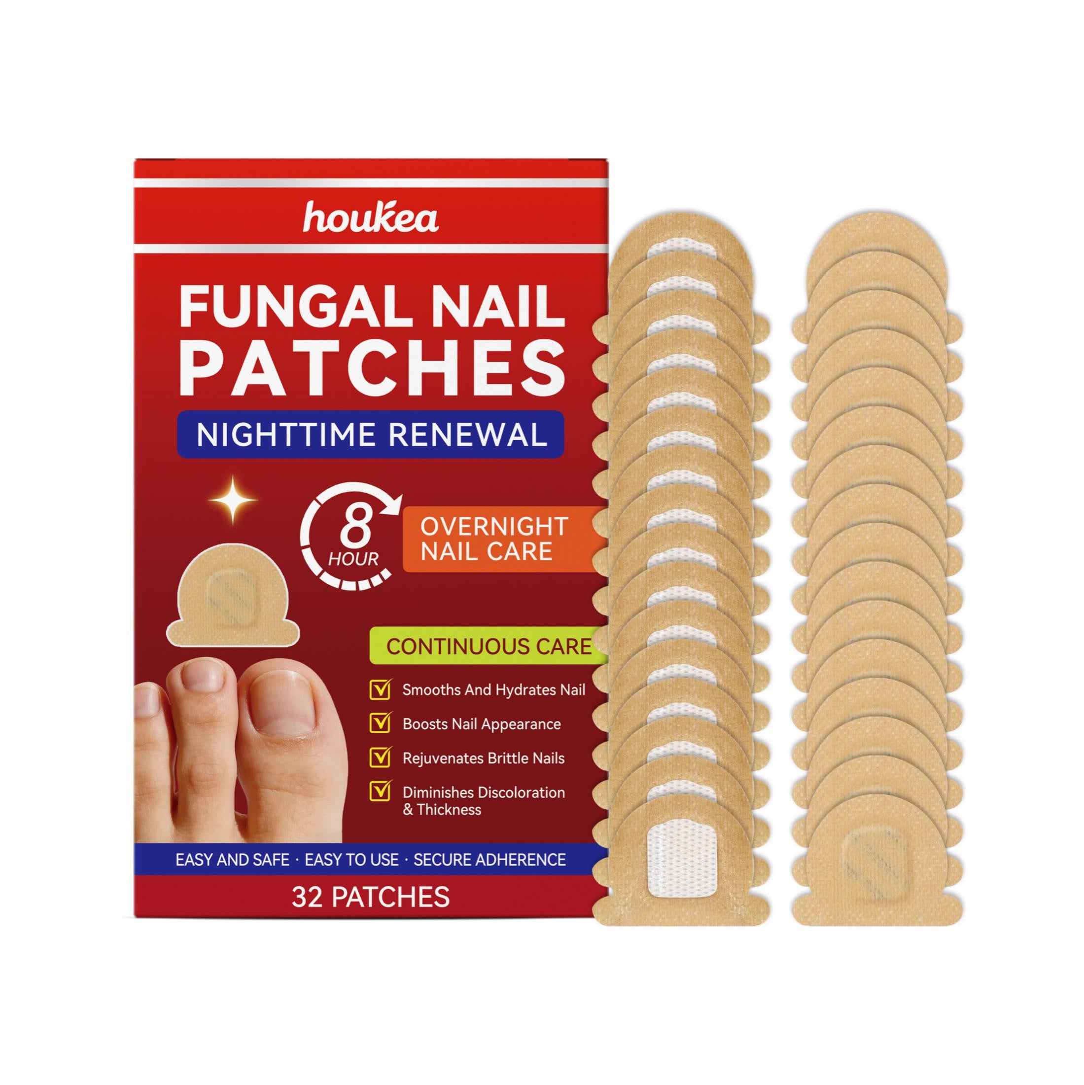 Houkea Night Nail Care Patch