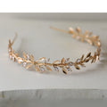 Zircon Hairband High-grade Golden Bride