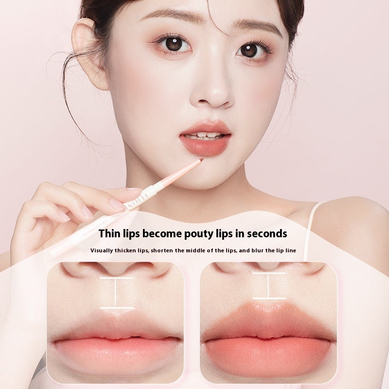 Waterproof Long Lasting And Does Not Fade Light Yarn Soft Fog Lip Liner