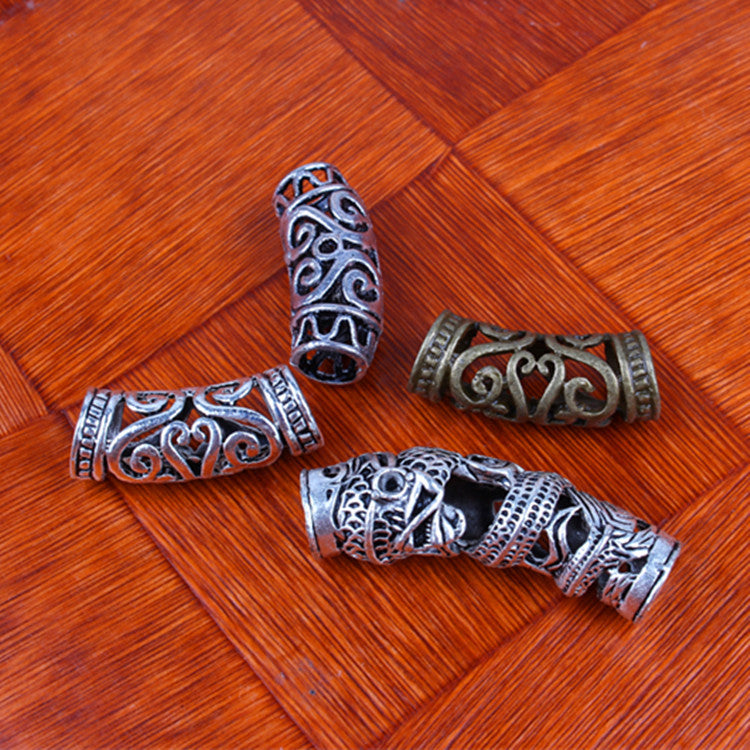 Vintage hollow alloy elbow