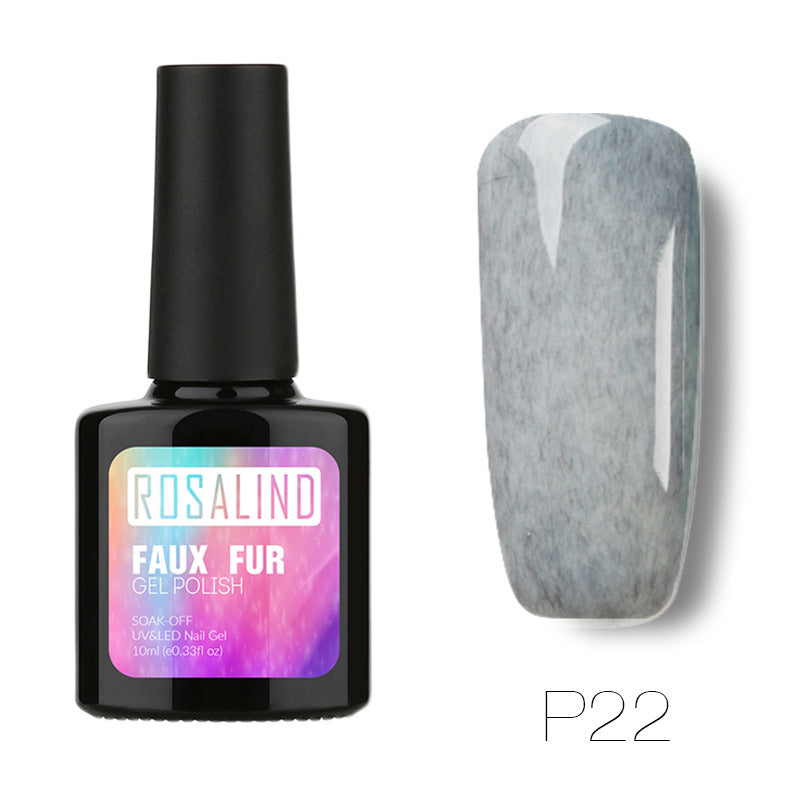 Rosalind Nail rubber fur nail polish