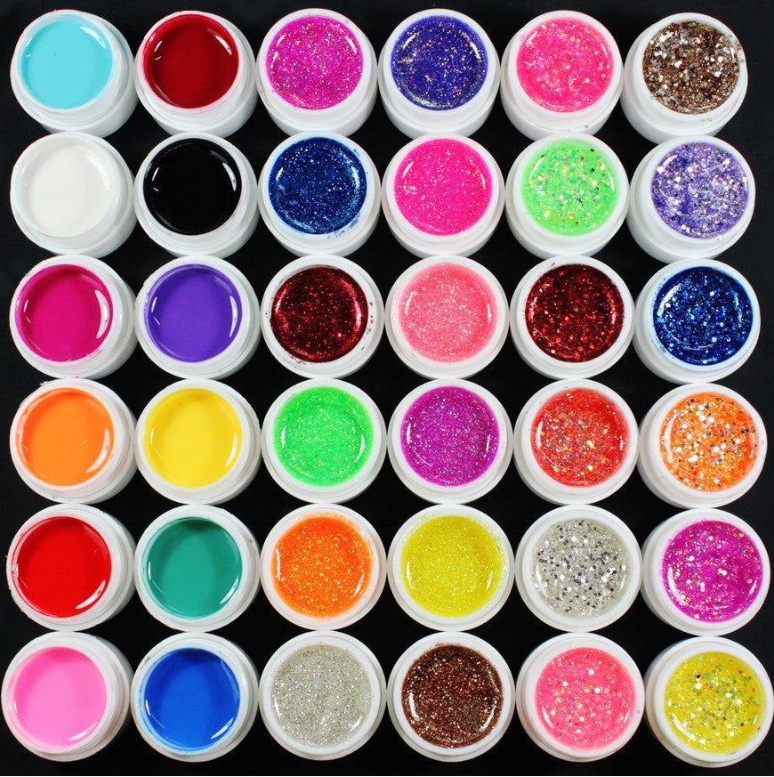 Nail Glitter phototherapy gel