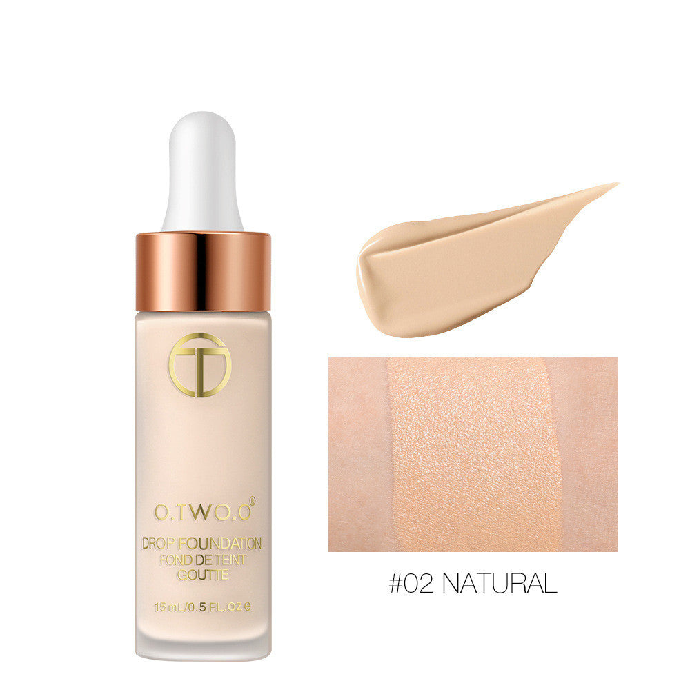 Lightweight Breathable Dropper Foundation Natural Brightening And Moisturizing Makeup