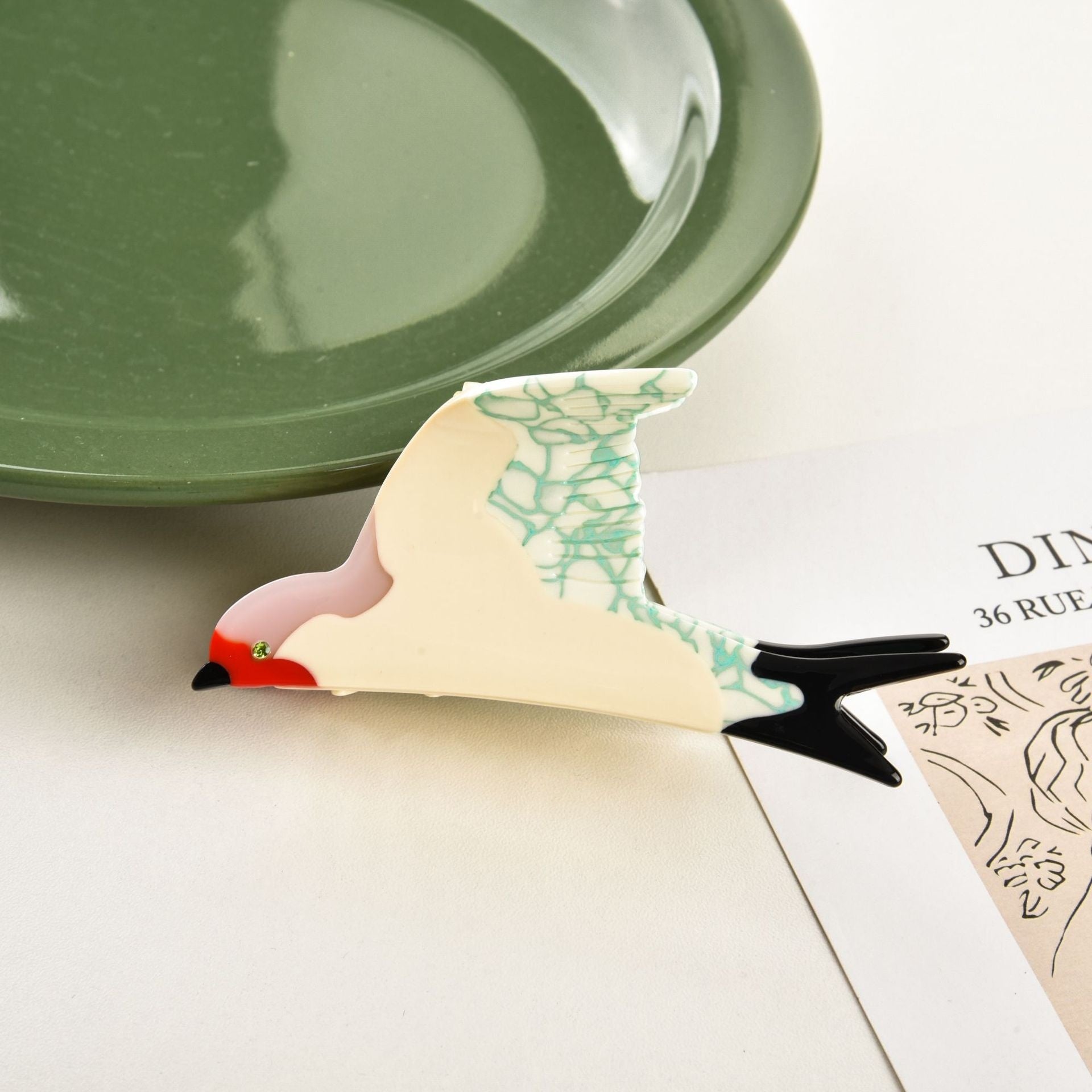 Acetic Acid Special-interest Design Blue Swallows Grip