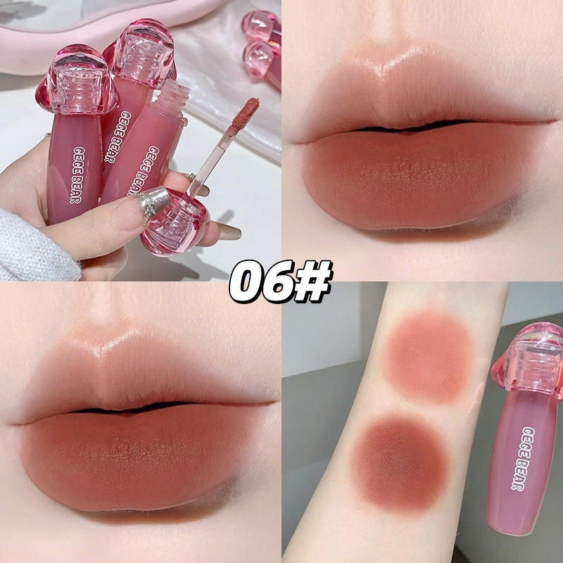 Ice-glazed Milk Cream Velvet Baby Mist Matte Brightening Lip Mud