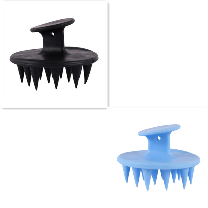 Massage Silicone Shampoo Brush To Clean Hair Comb