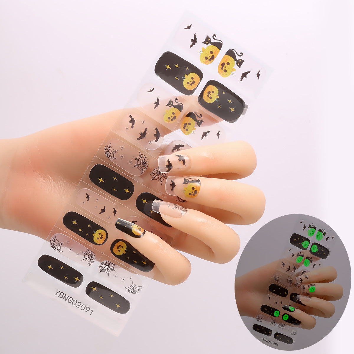 Get Nail Stickers Semi-cured Heating Lamp Nail Sticker