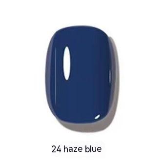 B Gyb Micro Glue Non-peeling Nail Polish Baking-free Quick-drying Nail Color Blue Gray 14ml