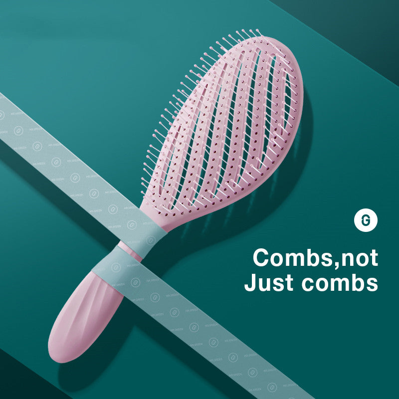 Massage The Head Meridians And Collaterals Comb Hollow Scalp Air Bag Pad