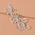 New Bridal Hair Comb Silver Flower Headgear