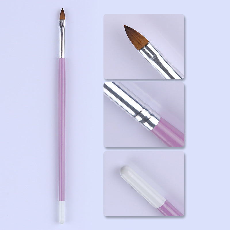 Lemooc Carved pen nail brush