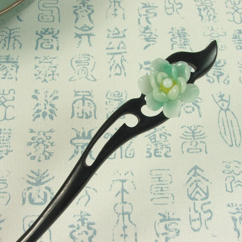 Classical Ebony Hairpin