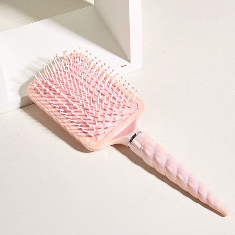 Home Rainbow Air Cushion Massage Comb Straight Hair