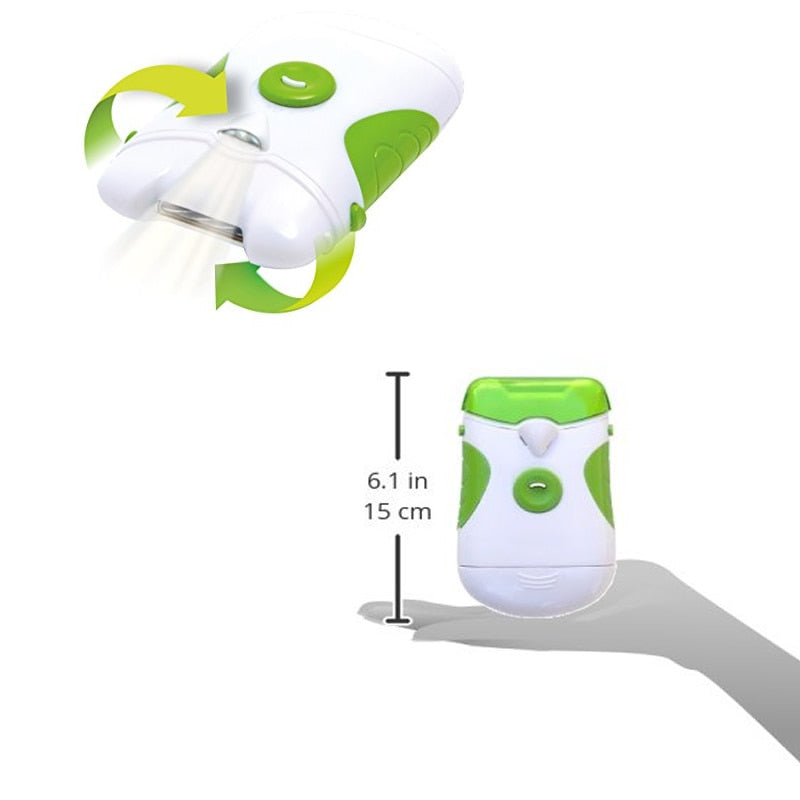 Roto Electric Nail Trimmer and Nail File, Electronic Manicure Pedicure Tool, File and Trim Hand and Toe Nails Effortless