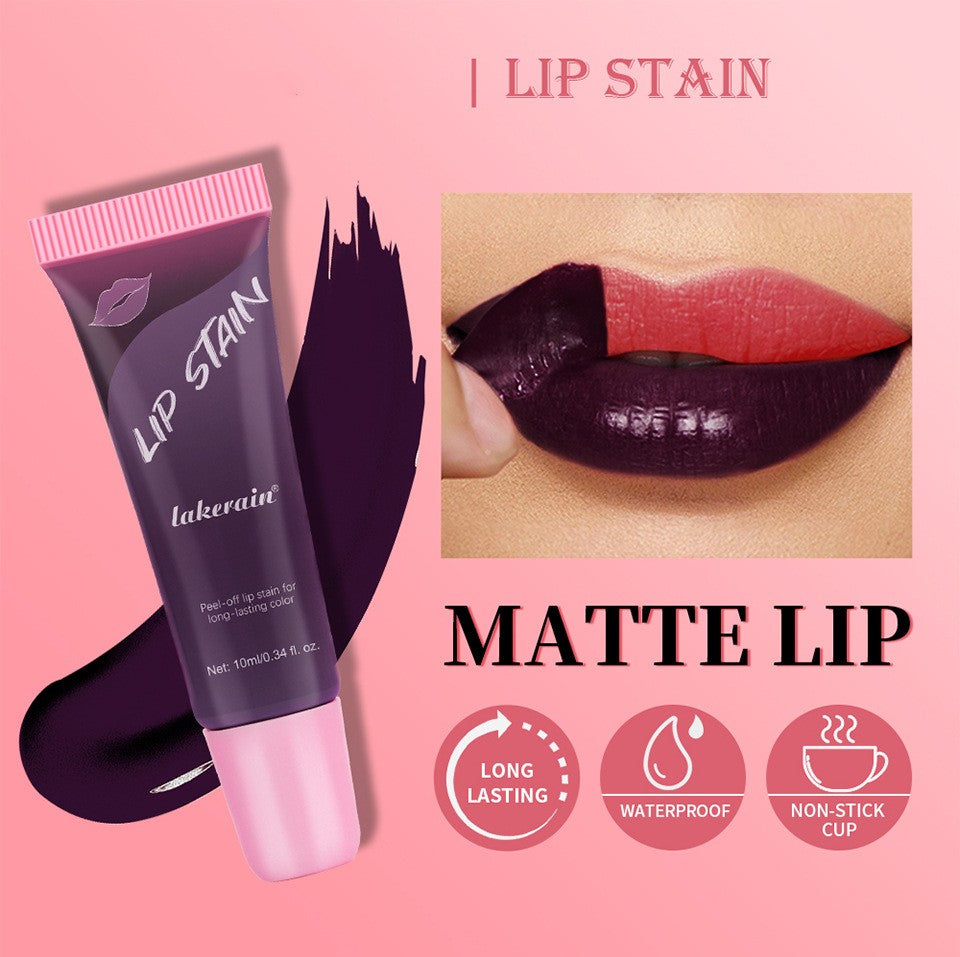 Tear And Pull Lip Gloss Plump Waterproof No Stain On Cup