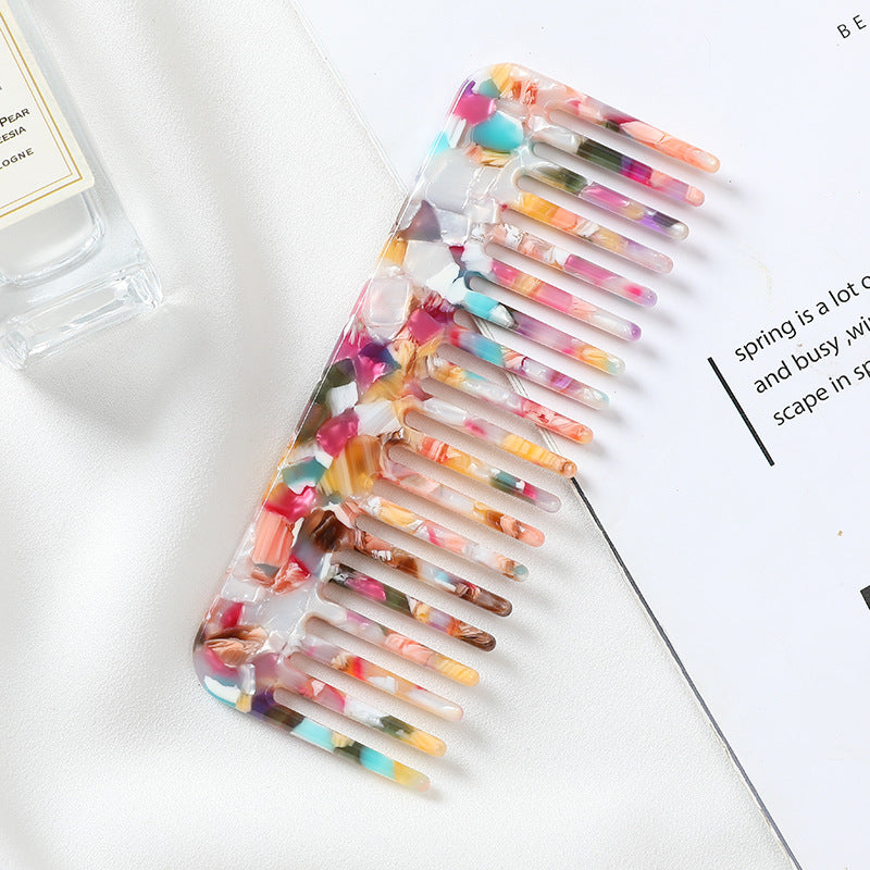 Anti-static Marbling Color Comb