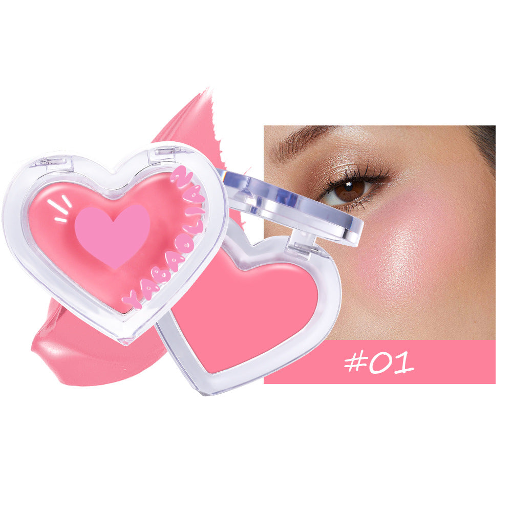 Yagaolian Blush Love Makeup Red Series Shimmer