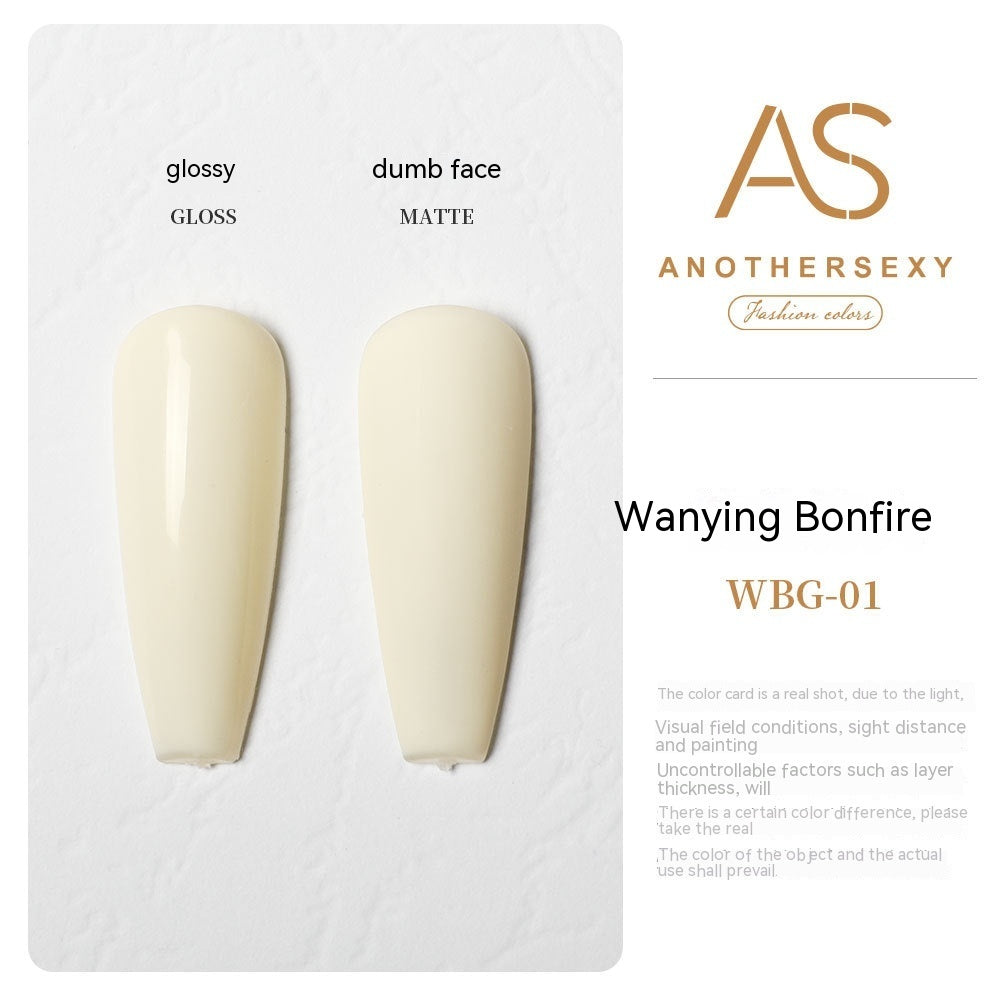 AS Yellow Nail Oil Gel New Whitening Nail Shop Special Set