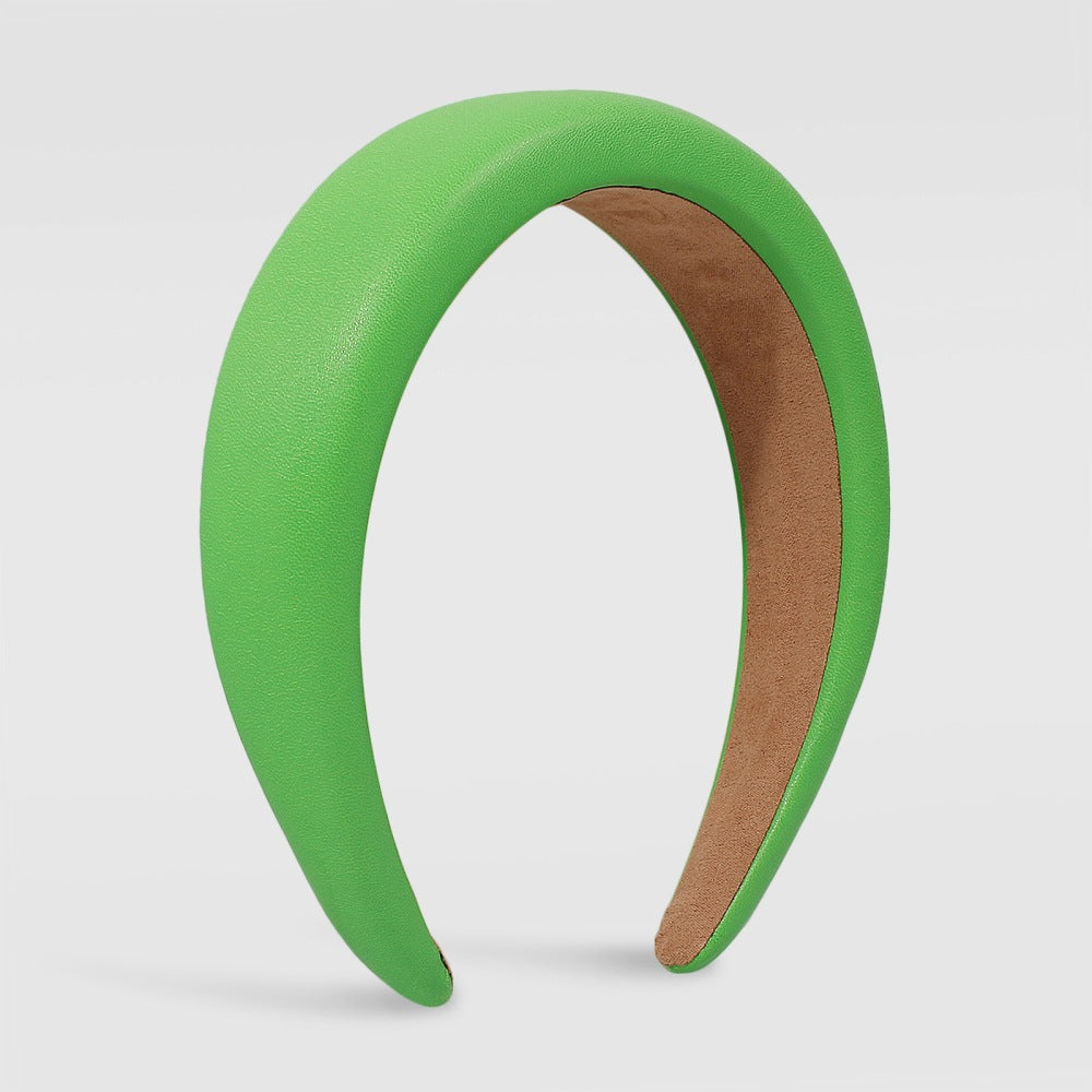 Headband With Broad Sides Pressed For Solid Color And Sweet Temperament Headband