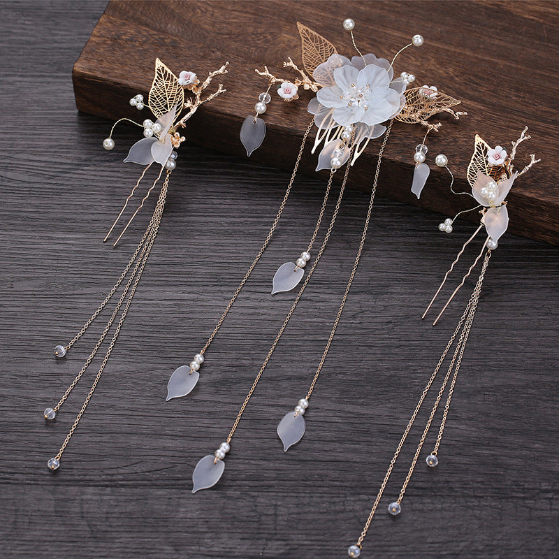 Tassel step shakes hairpin