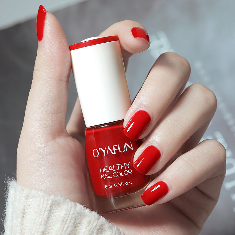O'YAFUN Water-based Nail Polish Set, Bright Base Oil