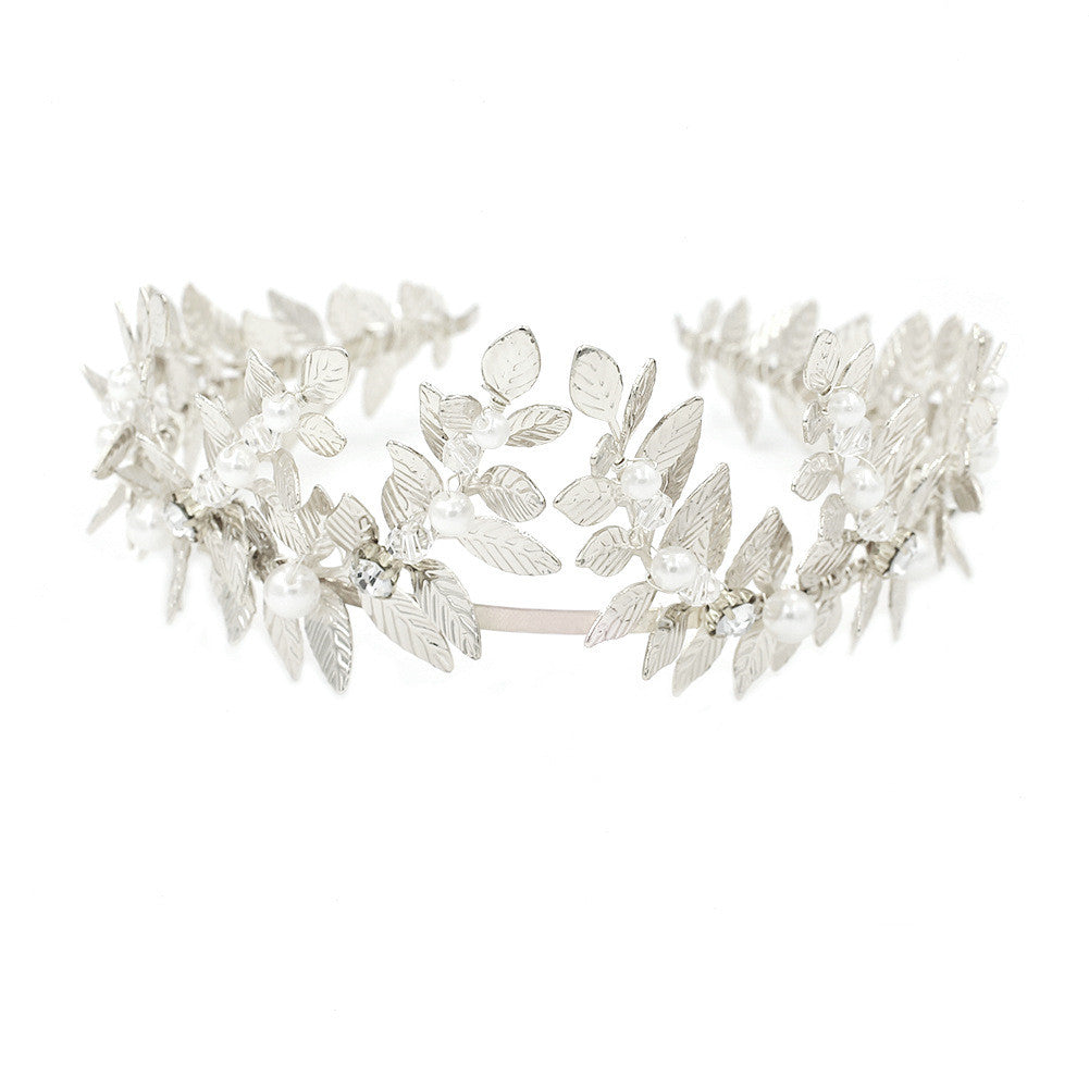 Fashion Three-dimensional Leaf Bridal Headdress