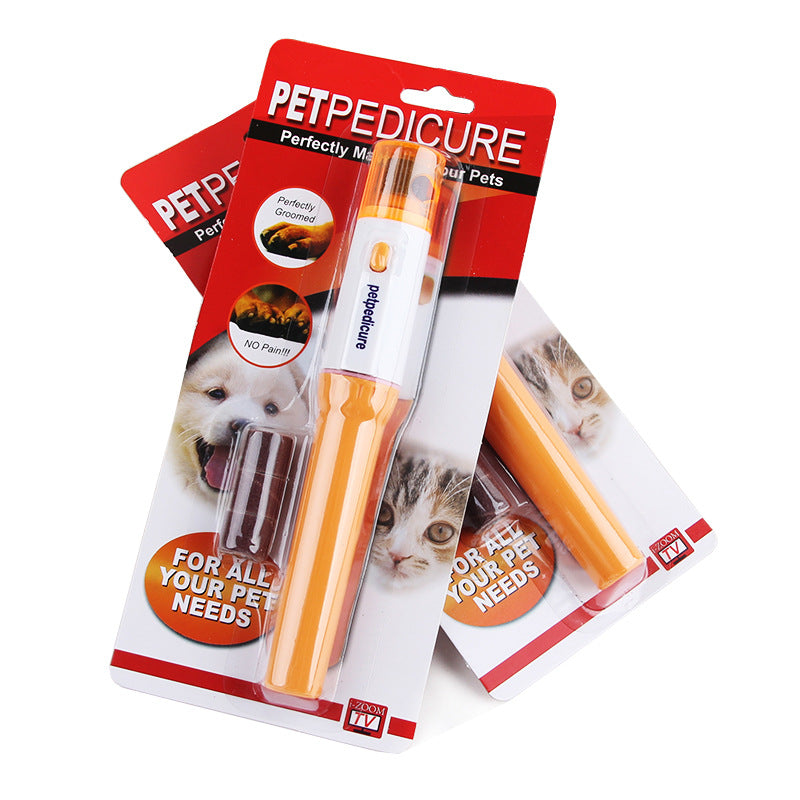 Pedicure Nail Trimmer Cat Claw Scissors Electric Pet Nail Grinder Professional Dog Supplies Dog Nail Clippers
