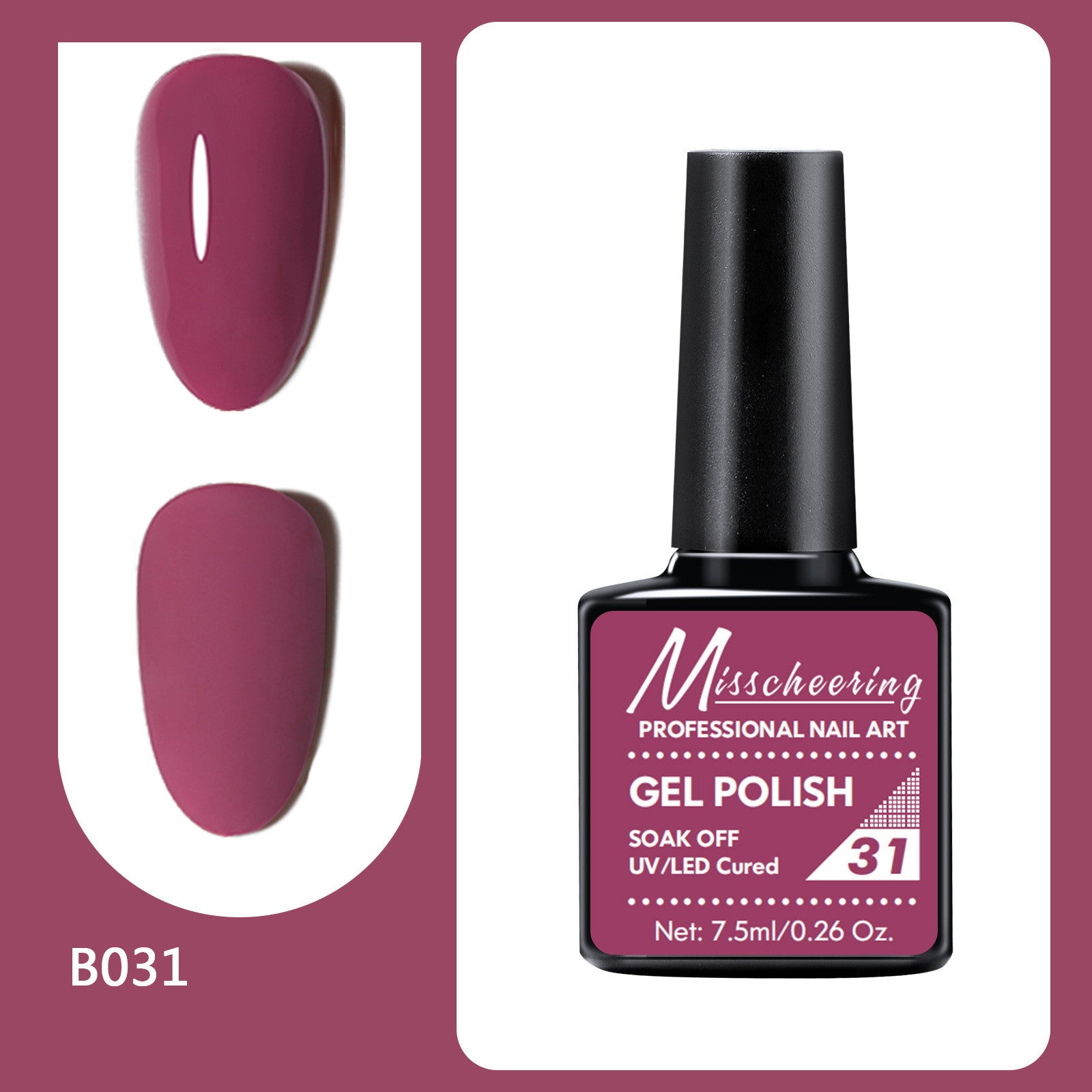 Misscheering New Long Lasting Light Therapy Nail Polish Set