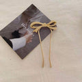 Retro Metal Bow Hairpin Japanese Sweet