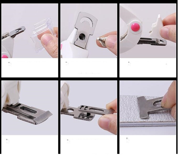 Paie Nail Dail Art Scissors False Nail Tips Edge Cutter