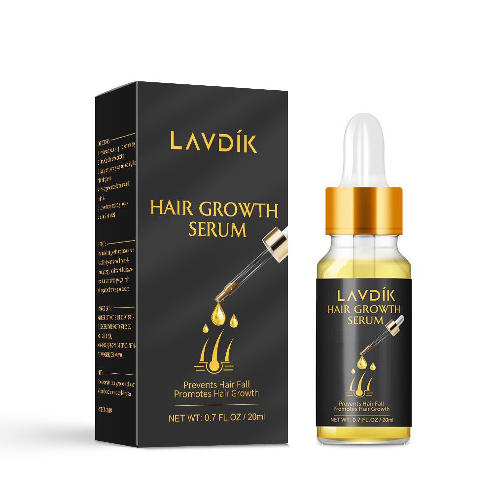 Lavdik Damaged Hair Repair Women Men's Fast Hair Growth Essence Oil Anti-hair Loss Lotion