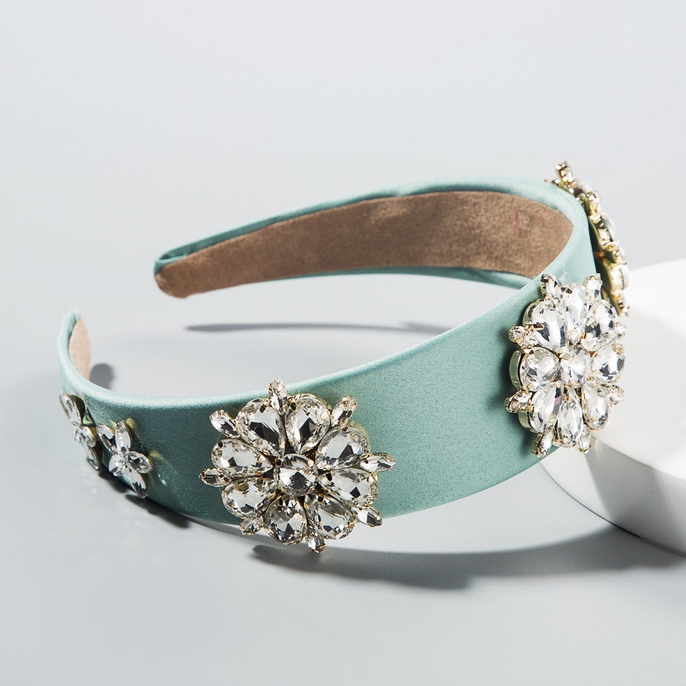 Baroque fashion multicolor headband