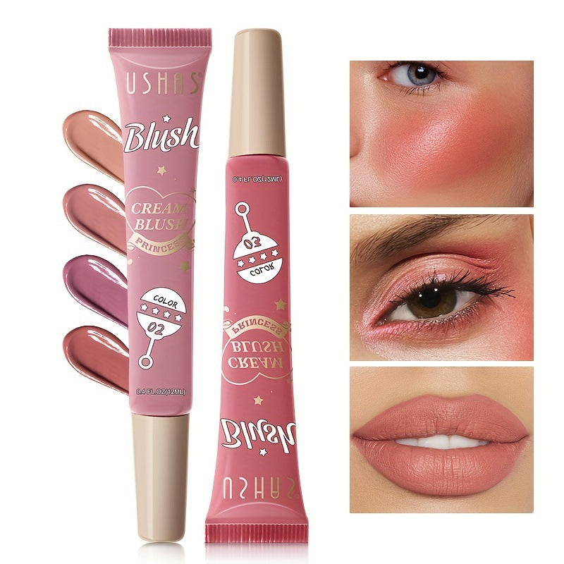 Ushas Liquid Blush Eye Shadow Lip And Cheek Dual-use Repair