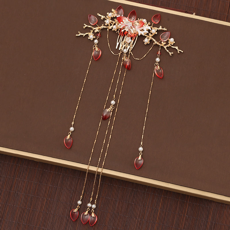 New Fairy Hanfu Headdress Fringed Hairpin Accessories
