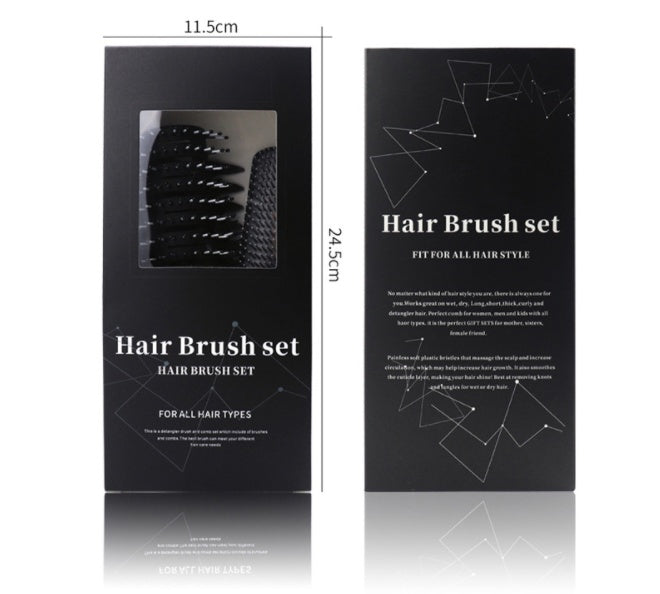 Ladies Special Comb, Massage Air Cushion Comb, Wide Tooth Styling Smooth Hair Set