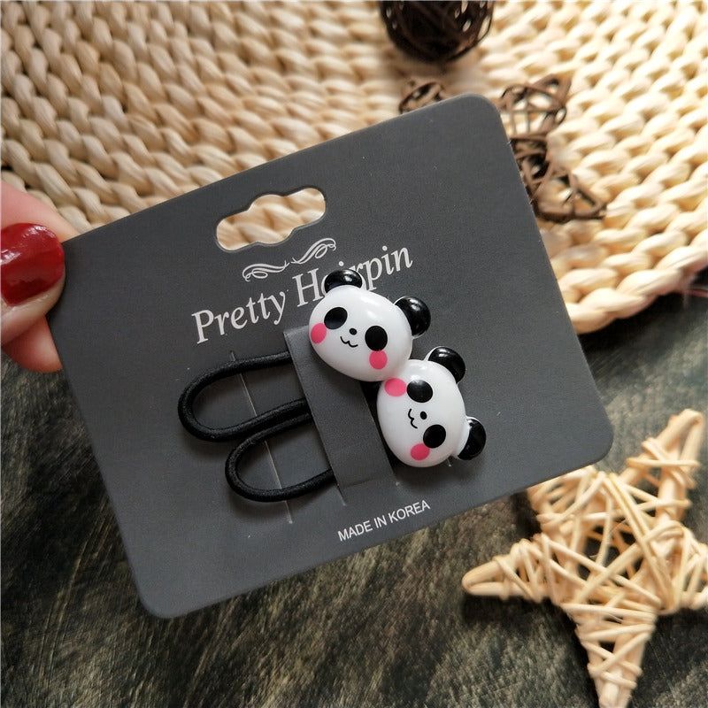 Red panda baby rubber band