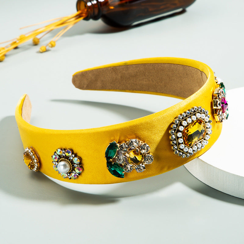 Women's broad-brimmed headband