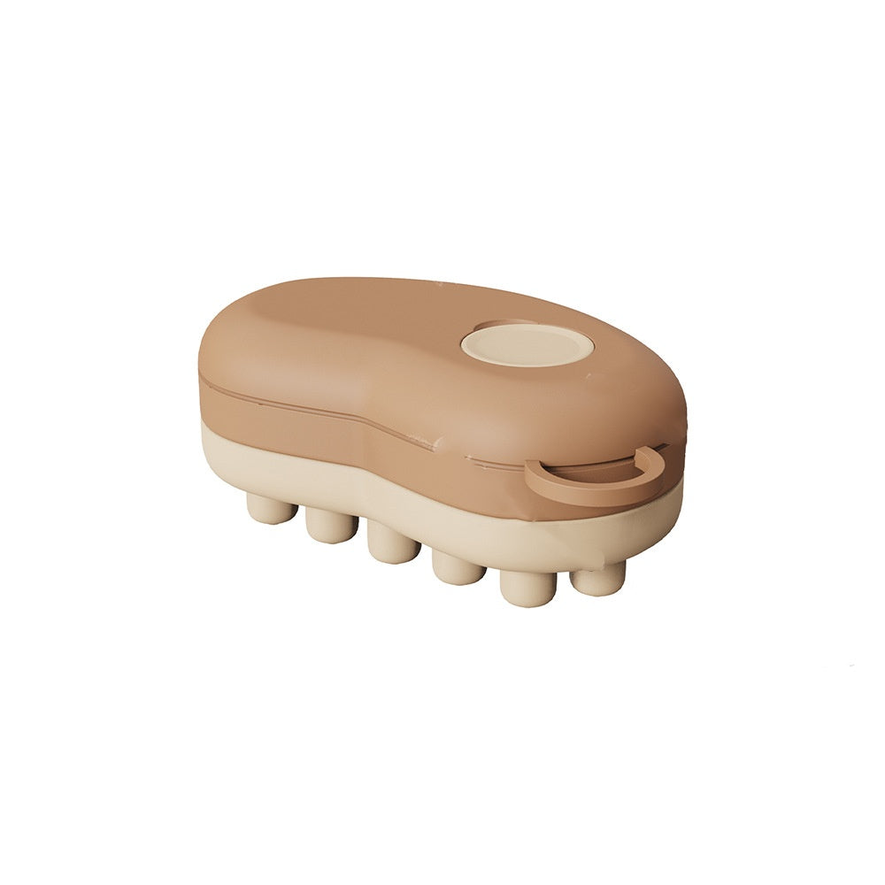 Head Therapy Ice Compress Instrument Silicone Shampoo Brush Massage Comb