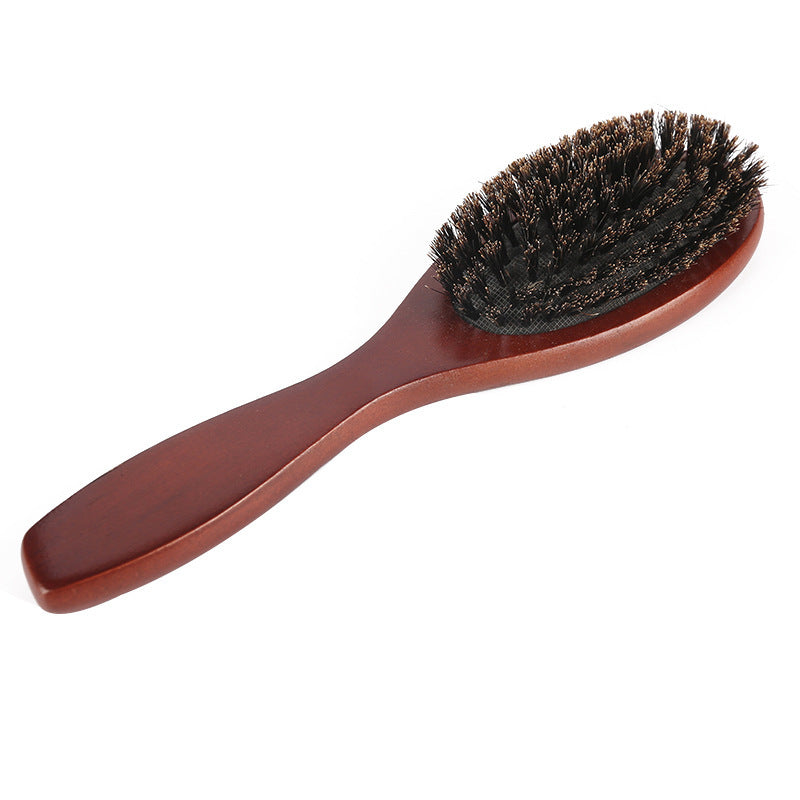 Black Bristle Comb Women's Massage Cushion Comb