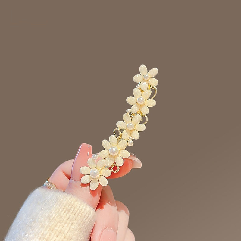 Clip Hairware Full Diamond Wheat Grip