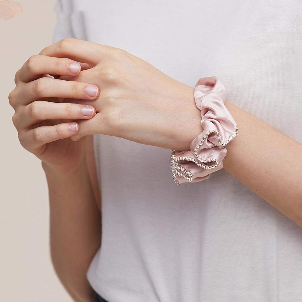 Ponytail hair accessories head flower